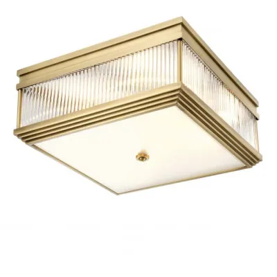 Ceiling Lamp Marly Antique Brass Finish