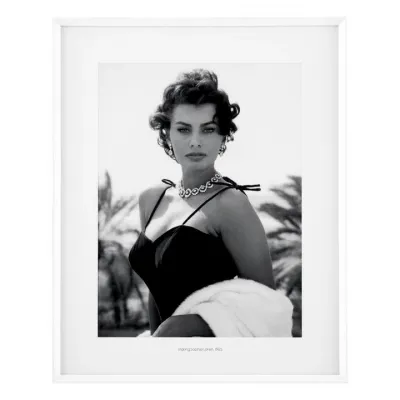 EC321 Staring Sophia Loren Print