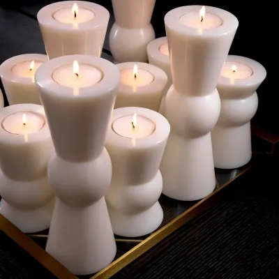 Arto Set Of 2 Artificial Candles