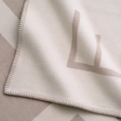 Zera Off-White Throw Blanket