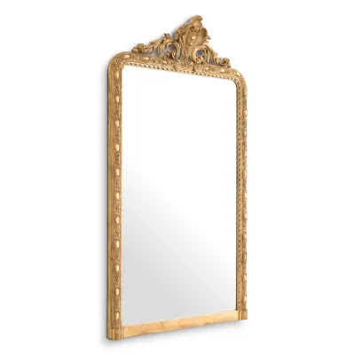 Ludovico Antique Gold Rectangular Mirror