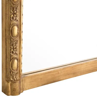 Ludovico Antique Gold Rectangular Mirror