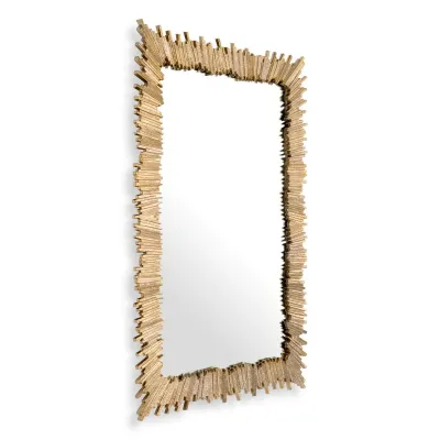 Bryant Gold Rectangular Mirror