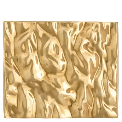 Nulci Gold Finish Wall Object