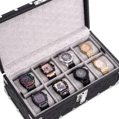 Watch Box No Limit Leather Look Black