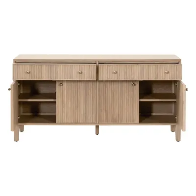 Highland Media Sideboard - Natural Oak