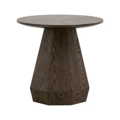 Coulter Burnished Brown Ash End Table