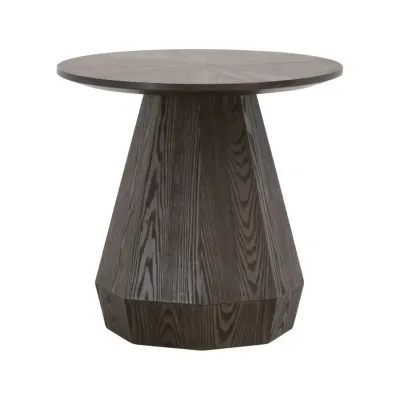 Coulter Burnished Brown Ash End Table