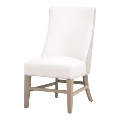 Duet Head Chair - LiveSmart Peyton-Pearl, Performance Bisque French Linen, Natural Gray Ash