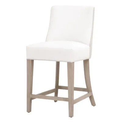 Duet LiveSmart Peyton-Pearl Performance Bisque French Linen Natural Gray Ash Counter Stool