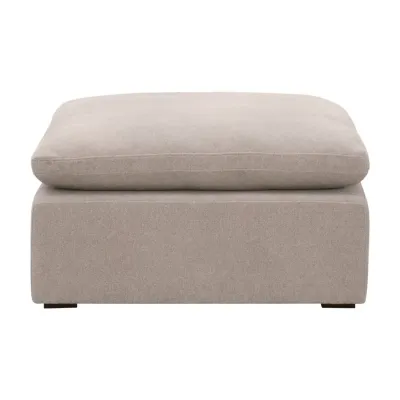 Sky Espresso Performance Latte Micro Boucle Modular Ottoman