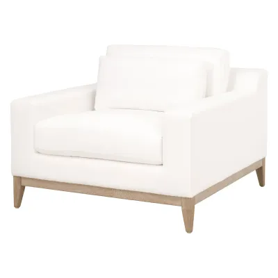 Vienna Track Arm Sofa Chair LiveSmart Peyton-Pearl, Natural Gray Oak