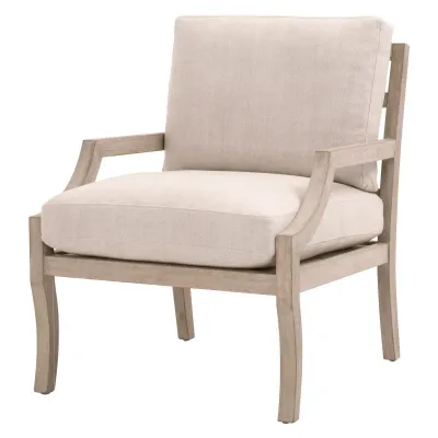 Stratton Club Chair Bisque, Natural Gray Beech