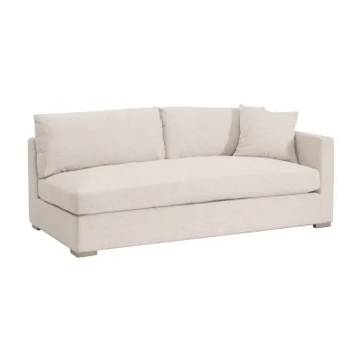 Newport Outdoor Modular 2-Seat Right Track Arm Sofa