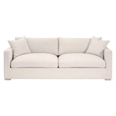 Newport Desert Accoya LiveSmart Shapiro-Sand Outdoor Track Arm Sofa 91"