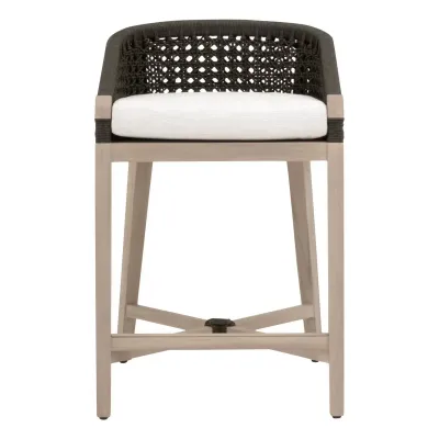 Montecito Anthracite Outdoor Counter Stool
