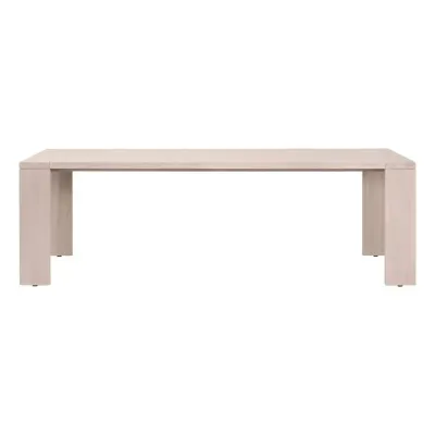 Big Sur Washed Ever Teak Outdoor Dining Table