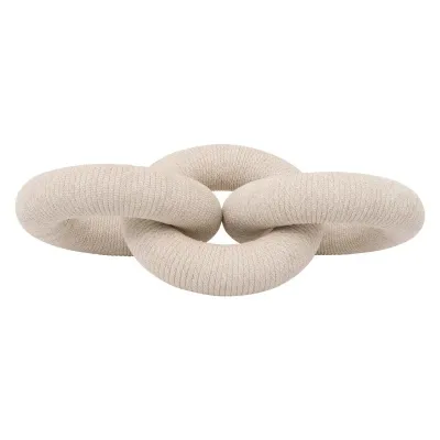Crew Natural & White Flat Rope Rope Link