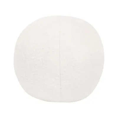 The 12" Essential Sphere Pillow - LiveSmart Boucle Snow