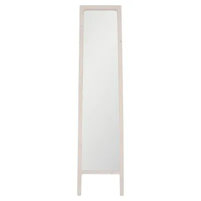 Laney White Wash Pine Rectangular Mirror