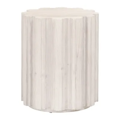 Roma Accent Table White Wash Pine