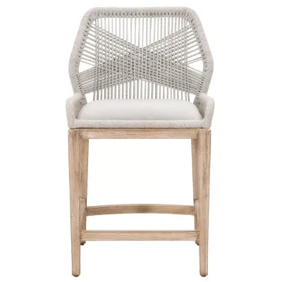Loom Counter Stool Taupe