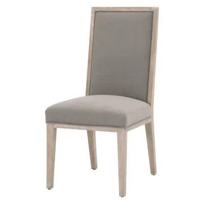 Martin Dining Chair, Set Of 2 Livesmart Peyton-Slate, Natural Gray