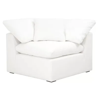 Sky Modular Corner Chair Livesmart Peyton-Pearl, Espresso