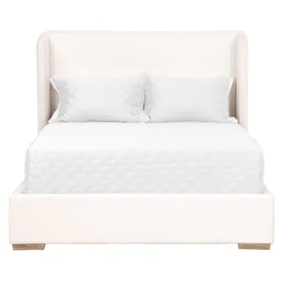 Stewart Upholstered Queen Bed Live smart Peyton Pearl