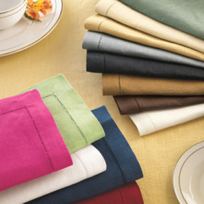 Solid and Striped Tablecloths