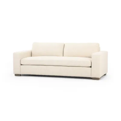 Boone Sofa 86" Thames Cream