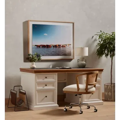Alexa Desk Chair Light Honey Nettlewood
