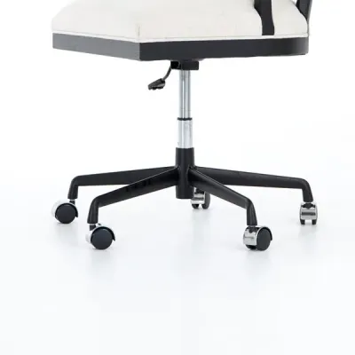 Alexa Desk Chair Brushed Ebony