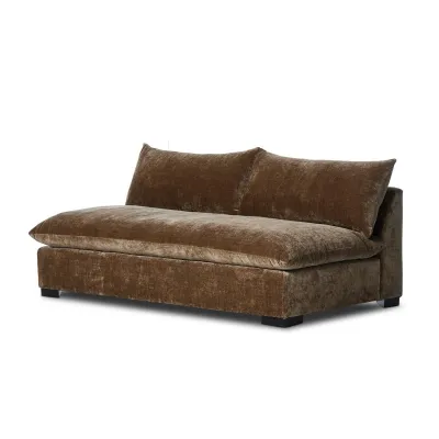 Grant Armless Sofa Altair Mushroom