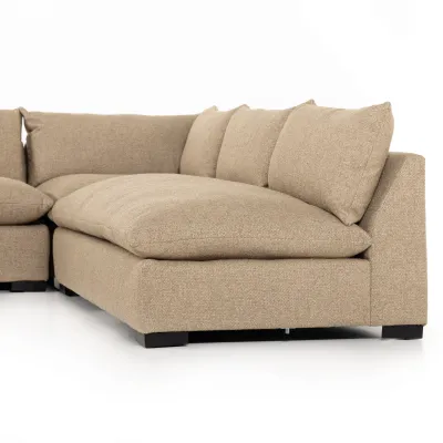 Grant 3 Pc Sectional Heron Sand