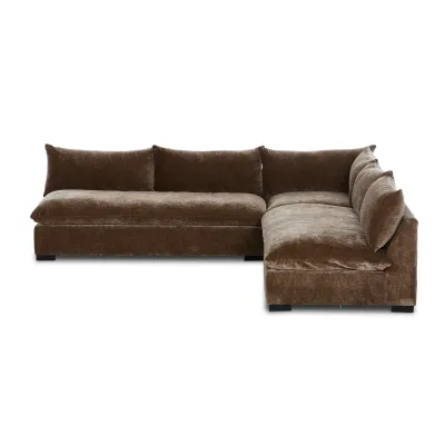 Grant 3-Piece Sectional Altair Mushroom 112"