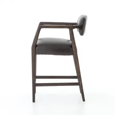 Tyler Chaps Ebony Counter Stool