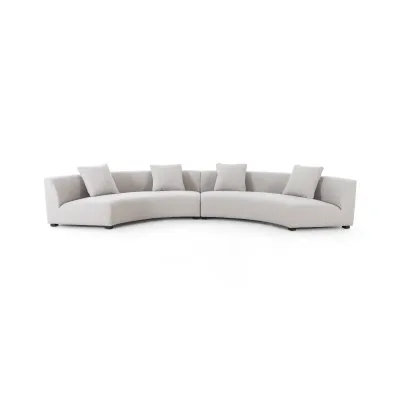 Liam 2 Piece Sectional Knoll Sand