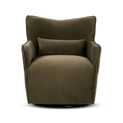 Kimble Swivel Chair Henry Coffee