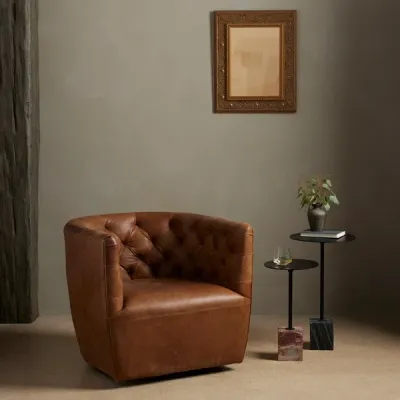 Hanover Swivel Chair Heirloom Sienna