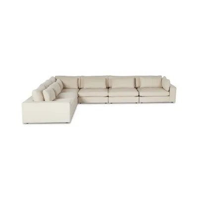 Bloor 6 Pc Sectional Clairmont Sand