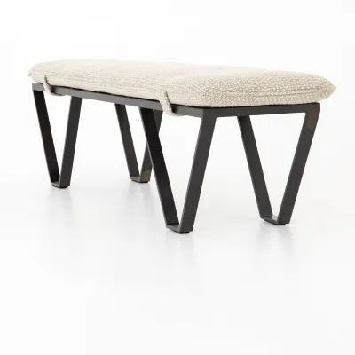 Darrow Bench Perin Oatmeal