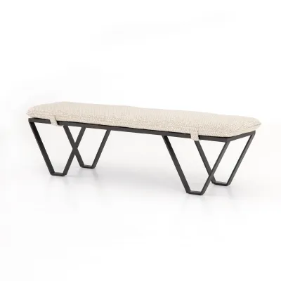 Darrow Bench Perin Oatmeal