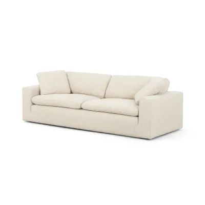 Plume Sofa 96" Thames Cream