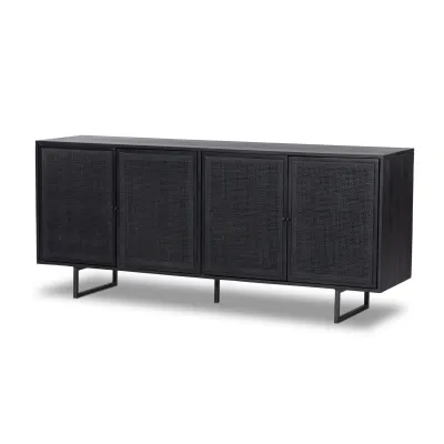 Carmel Sideboard Black Wash