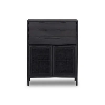 Sydney Tall Dresser Black Wash