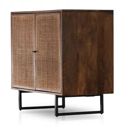 Carmel Small Cabinet Brown Wash