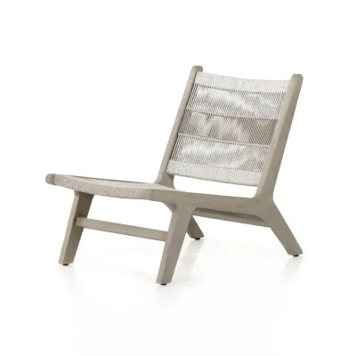 Julian Outdoor Chair Weathered Grey