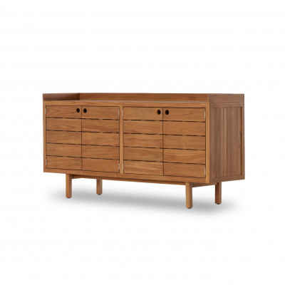 Lula Outdoor Sideboard Natural Teak Fsc