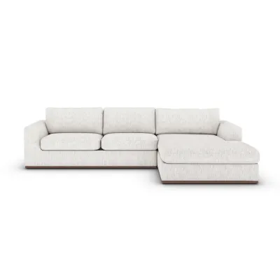 Colt 2 Piece Sectional Right Arm Forward Chaise Merino Cotton